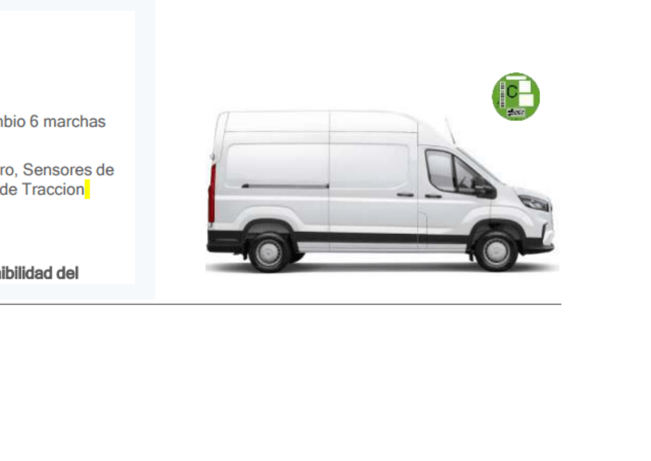 Renting Maxus Deliver 9